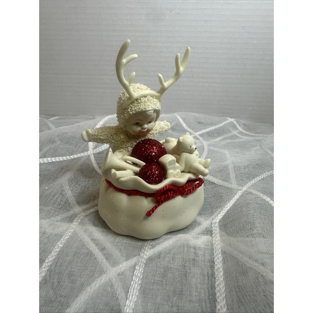 Dept. 56 Snowbabies "Santa's Little Helper" Item #F4031905, In Original Box